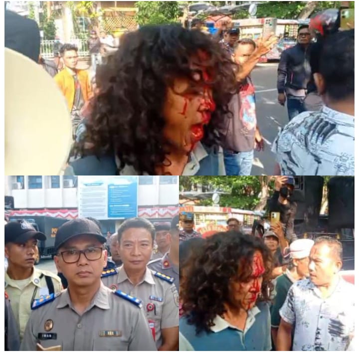 Aksi Pecah Kepala! Minta Atensi Presiden Prabowo Tolong Rakyat Dari Mafia Tanah Riau